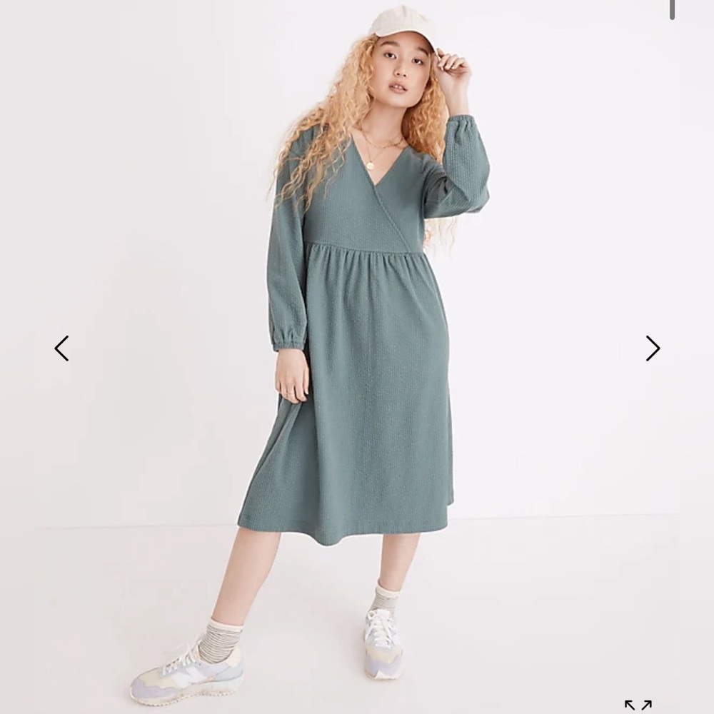 Madewell Crossover Dress, size small